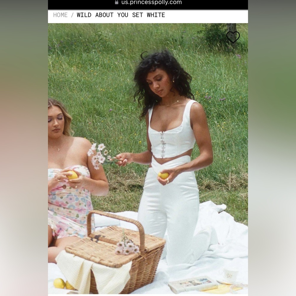 Princess Polly Wild About You White Top